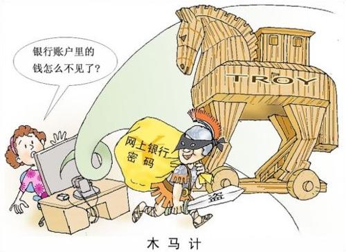 木马窃取漫画